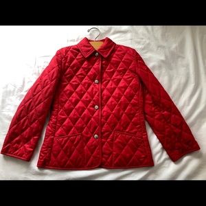 Burberry GIRLS Quilted Pink Jacket